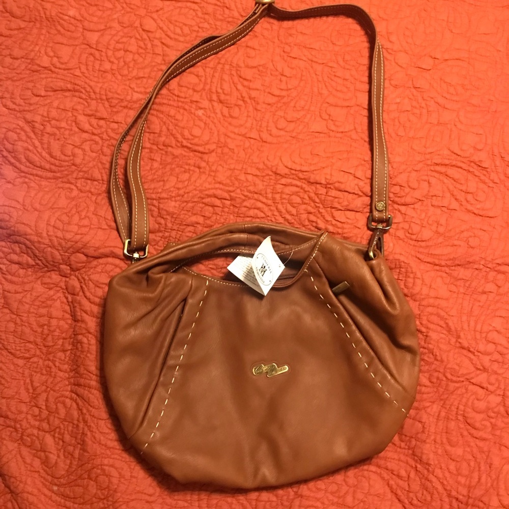 Cuoieria Fiorentina brown leather bag